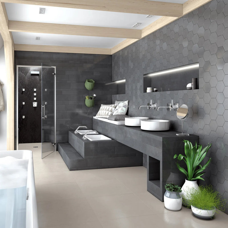 Wedi® Fundo Ligno Shower Base - Center Drain